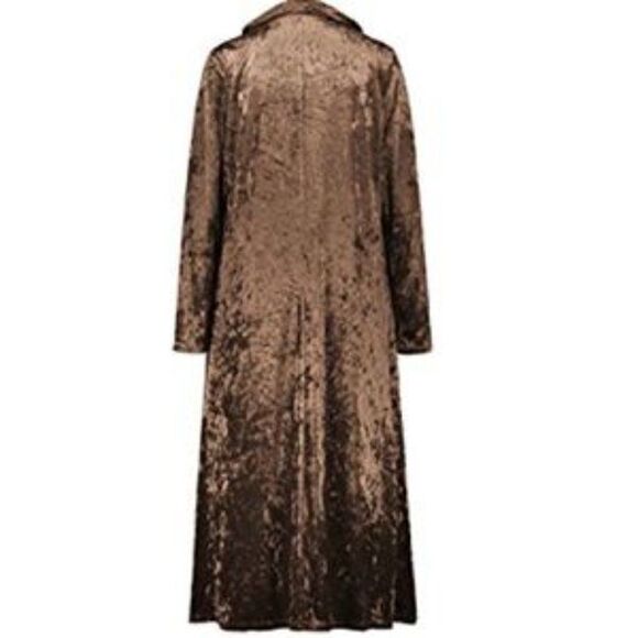 NEW Long Velvet Maxi Cardigan - Picture 4 of 6